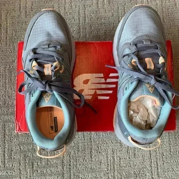 New Balance TRAIL RUNNER WT410MG7 Steel-Mango - Picture 4 of 6